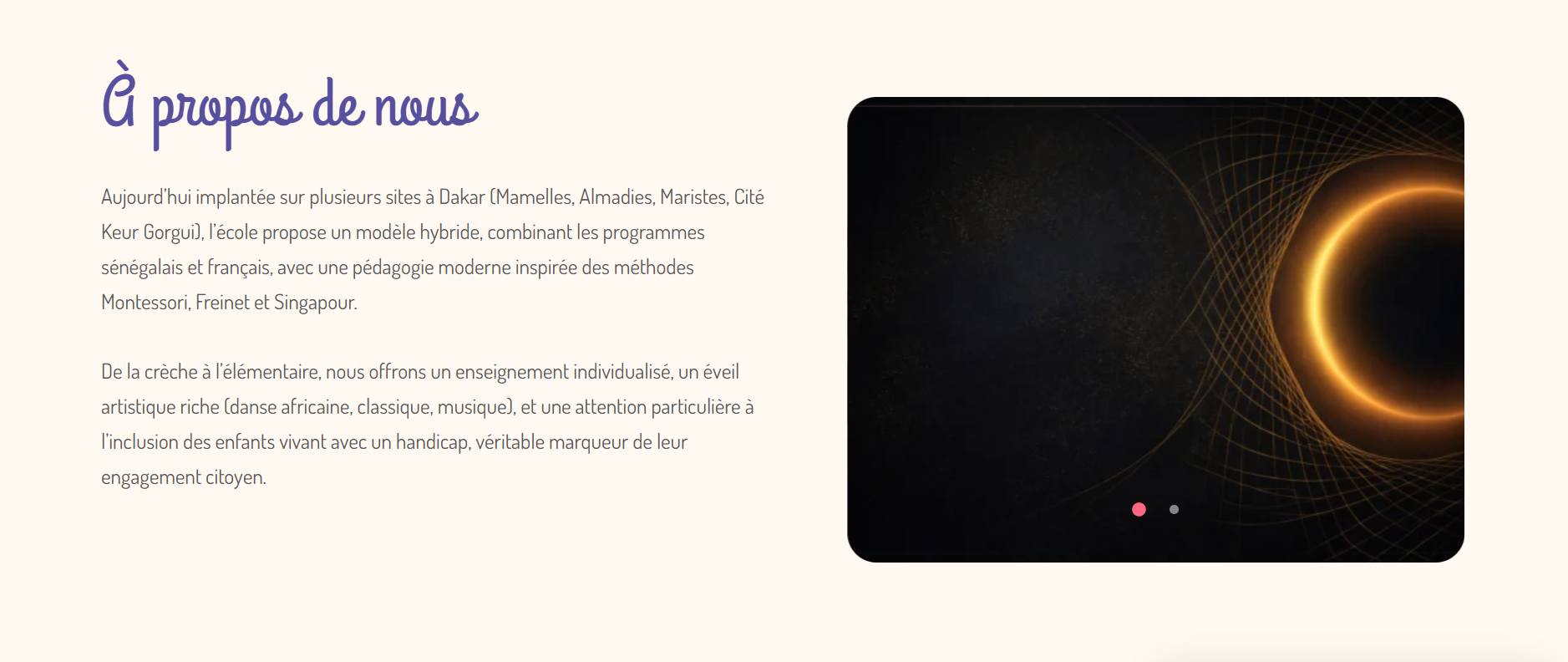 Les Canaillous — aperçu du site
